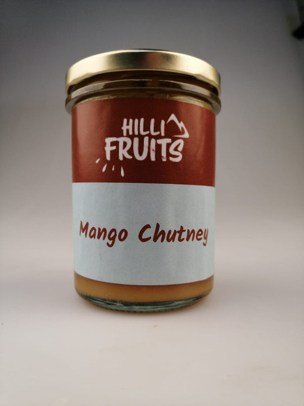 Mango Chutney 220g mit 80% Mango Hilli fruits BIO-Fruchtpüree