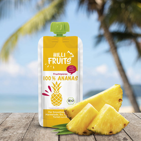 BIO-Fruchtpüree Ananas