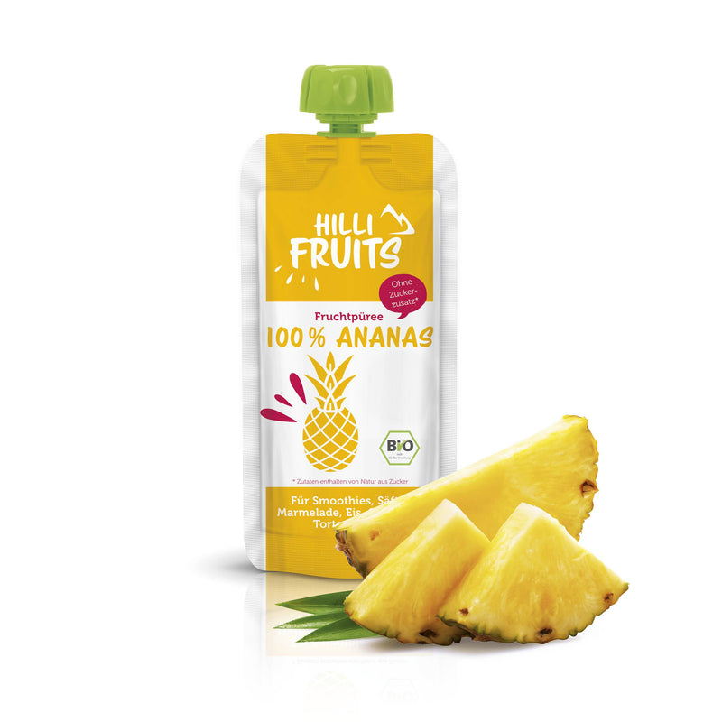 BIO-Fruchtpüree Ananas
