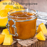 Mango Fruchtaufstrich 230g mit 66,7% BIO-Fruchtpüree Mango Hilli fruits